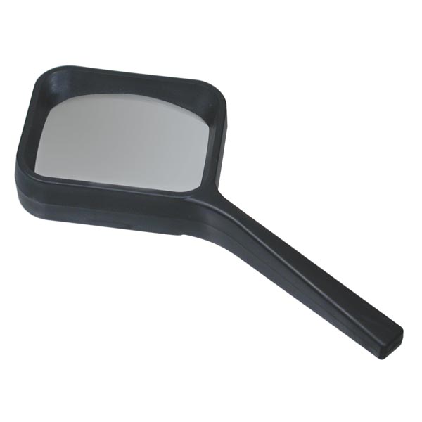 3.5X Coil Rectangular Magnifier - 2.5 x 2 Inch - Click Image to Close